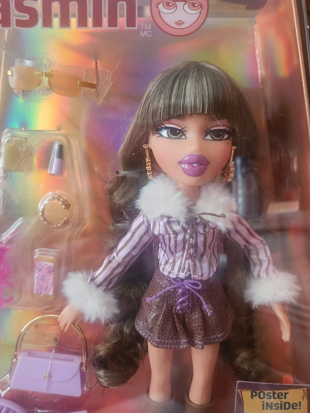Yasmin Purple Fashion Doll by - Always Bratz NIB